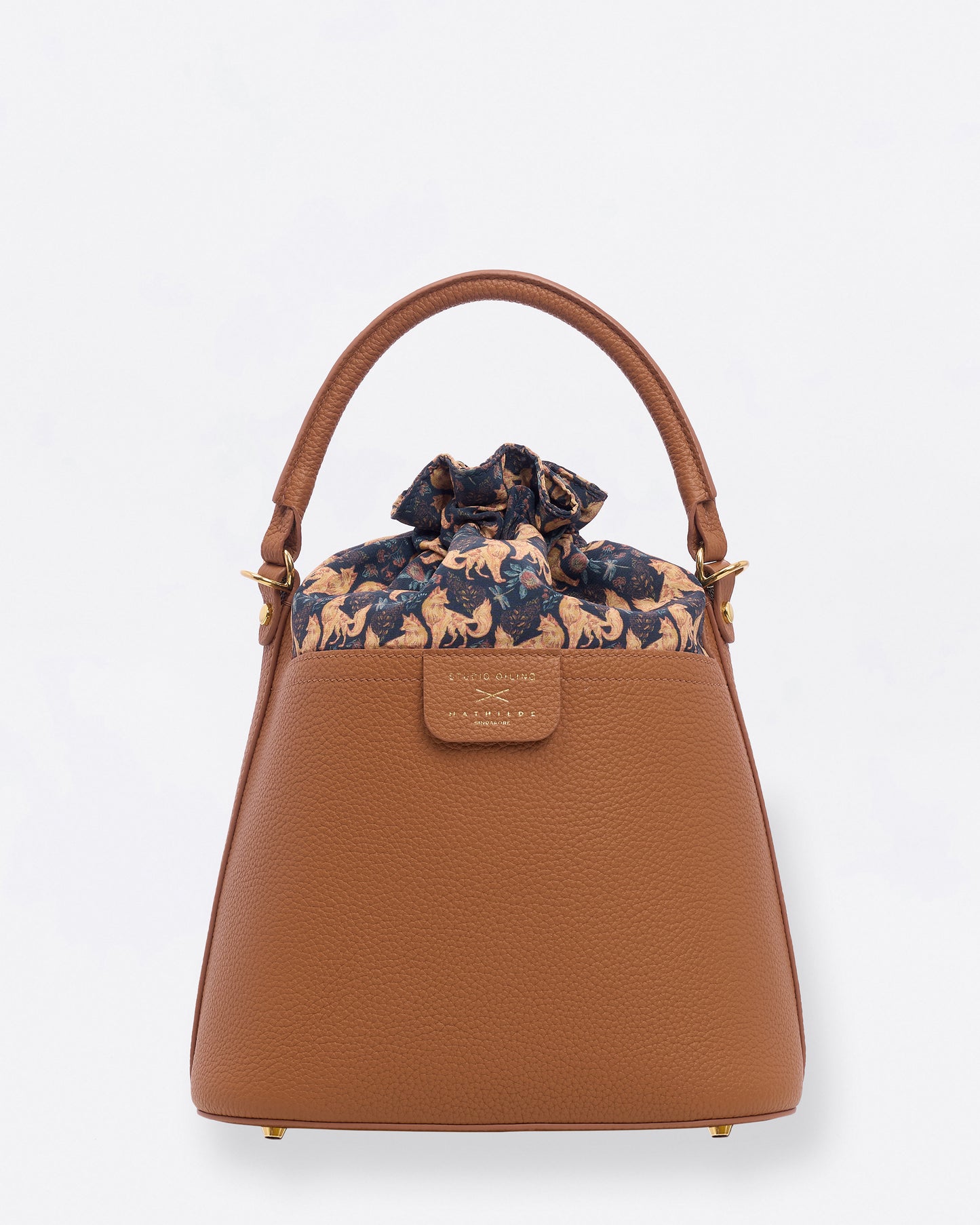 Kitsune Bucket Bag Brown