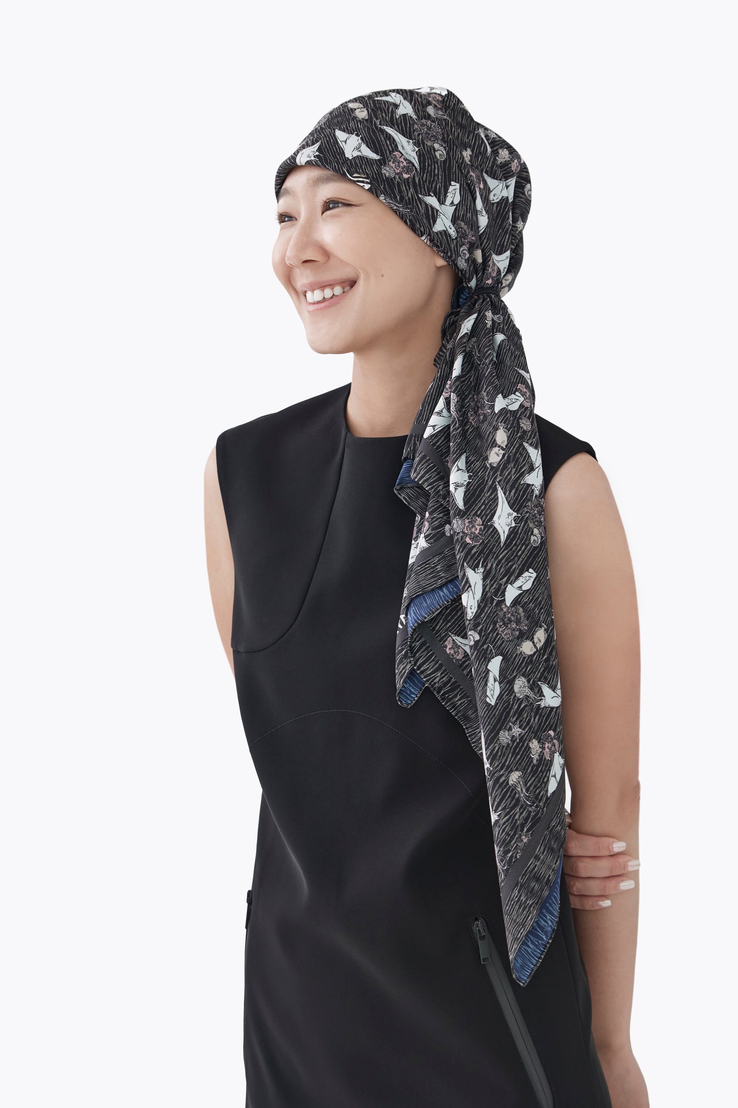 Pura Vida Double Side Silk Scarf 100