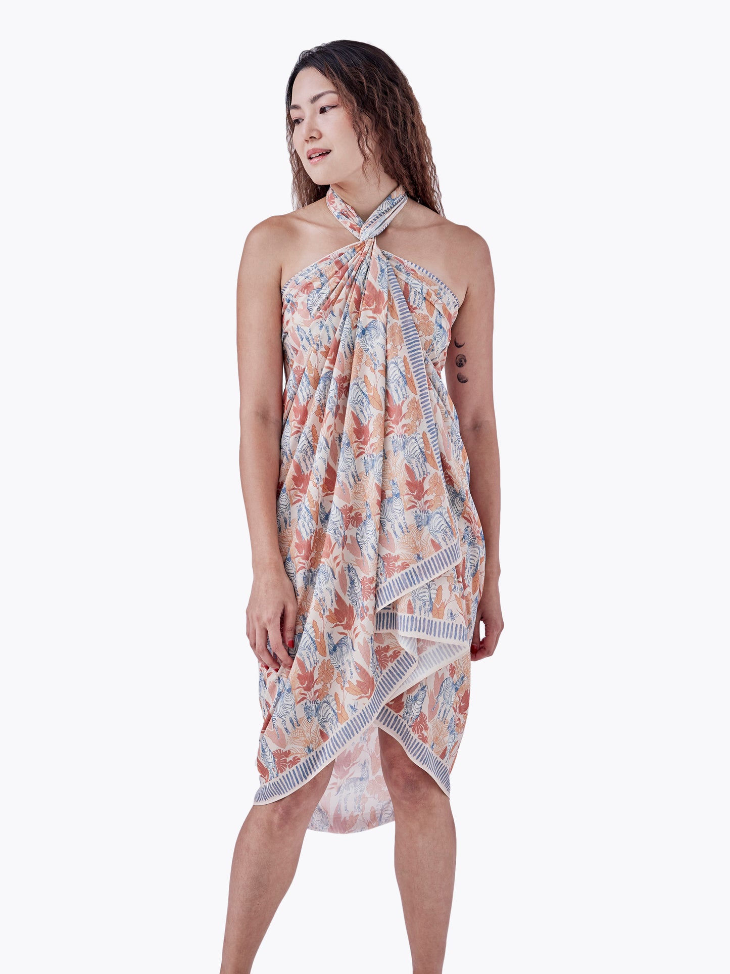 Zebra Sunset Pareo