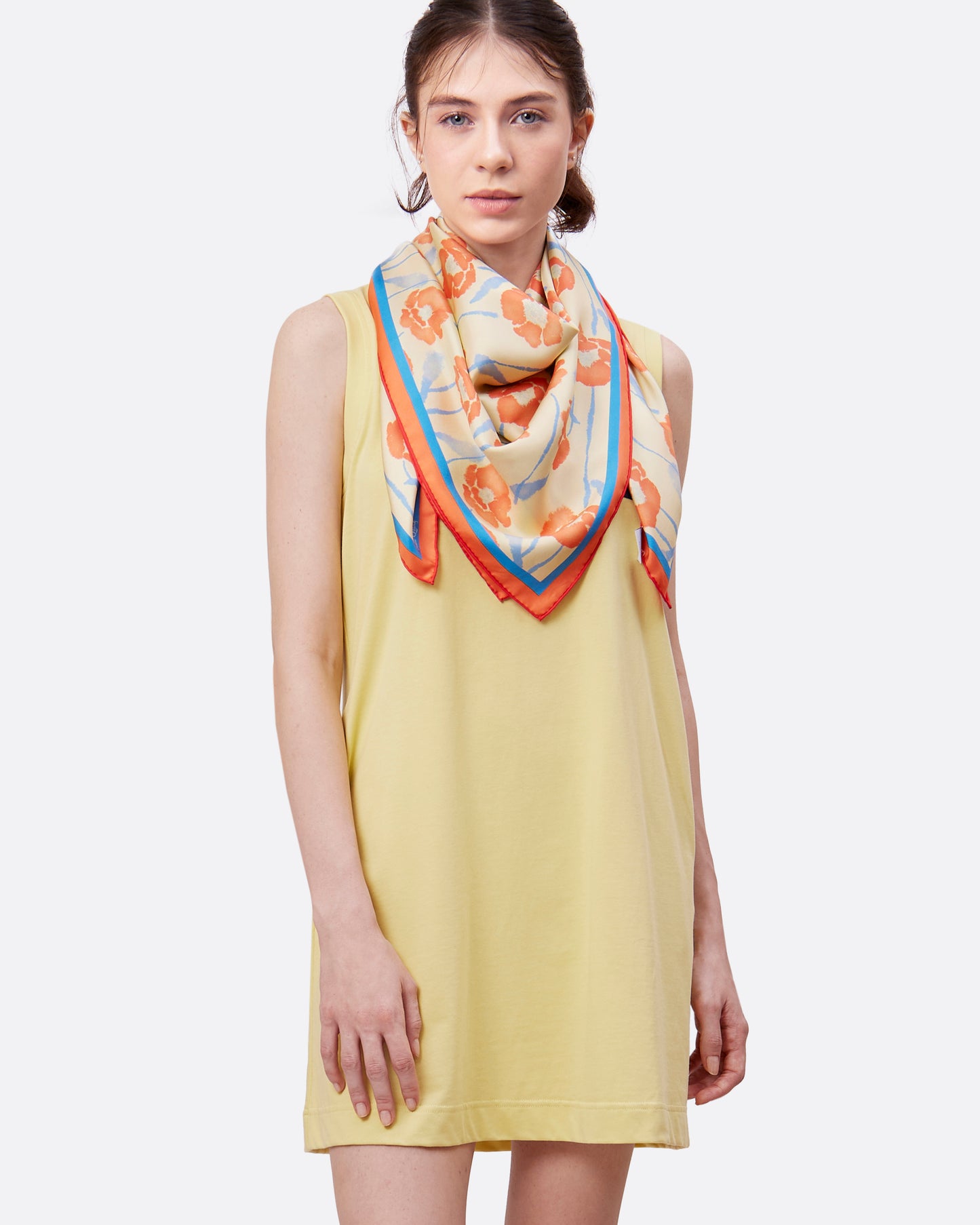 Pear Cotton Jersey Tank Dress