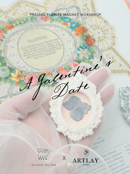 Pressed Flower Magnet Workshop (7 & 14 Feb'26)