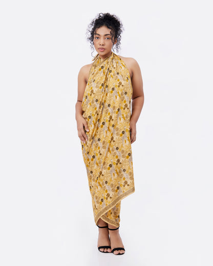 Giraffe Sunset Pareo