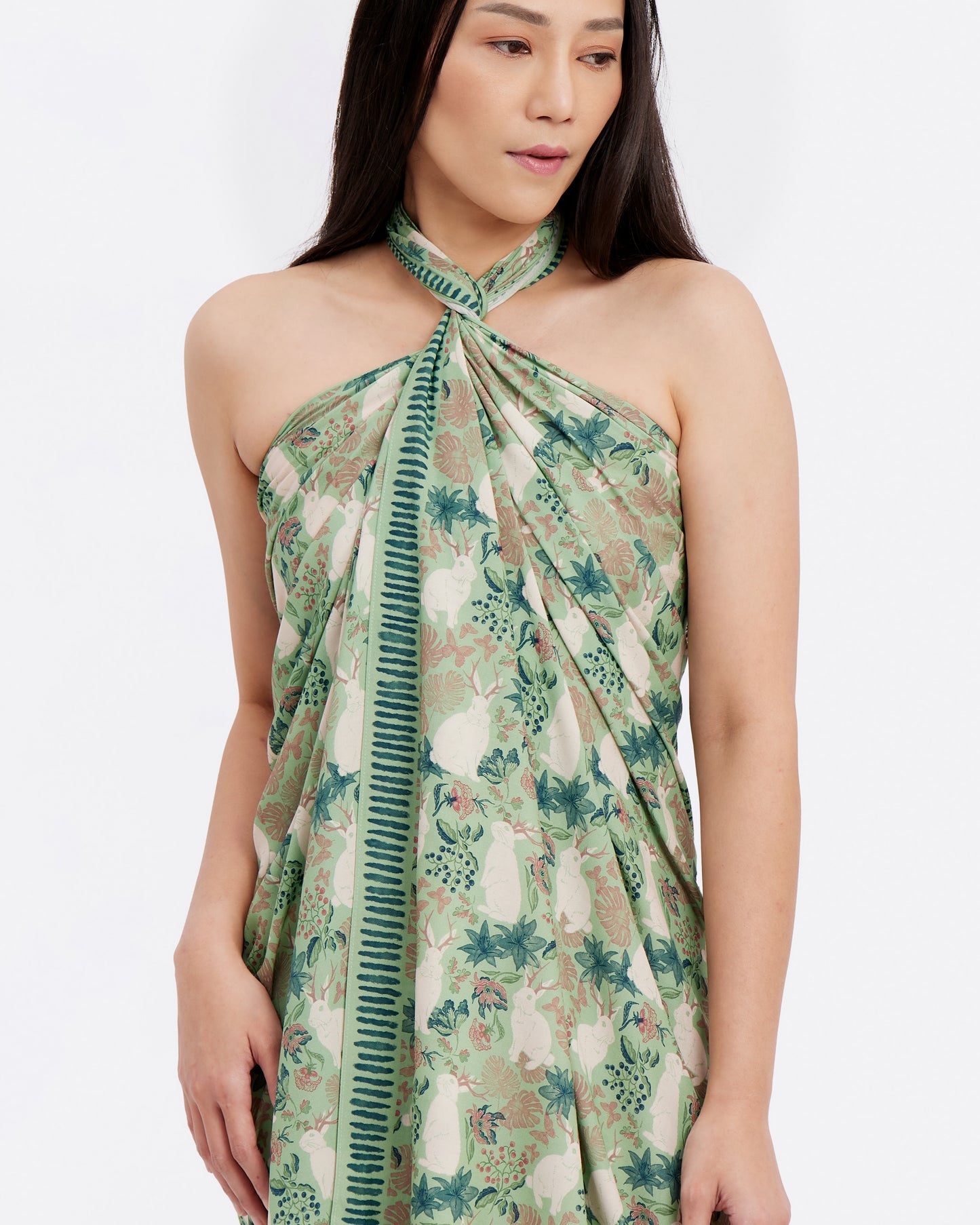 Jackalope Garden Bloom Pareo