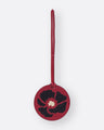 Dancing Poppies Marquetry Charm Red