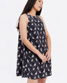 Jackalope Moonlit Night Silk Blend Mini Dress