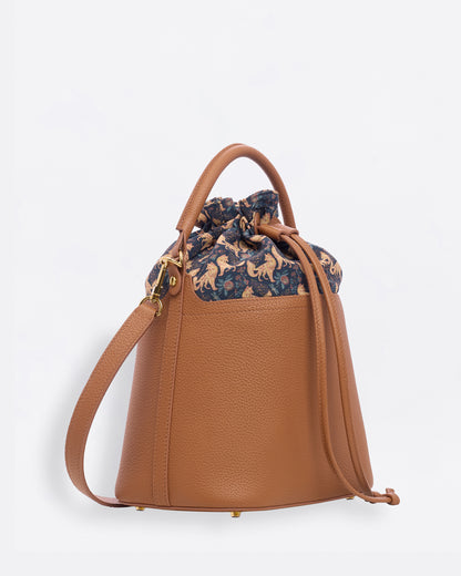 Kitsune Bucket Bag Brown