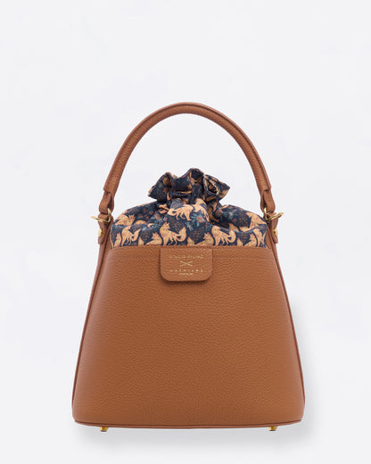 Kitsune Bucket Bag Brown