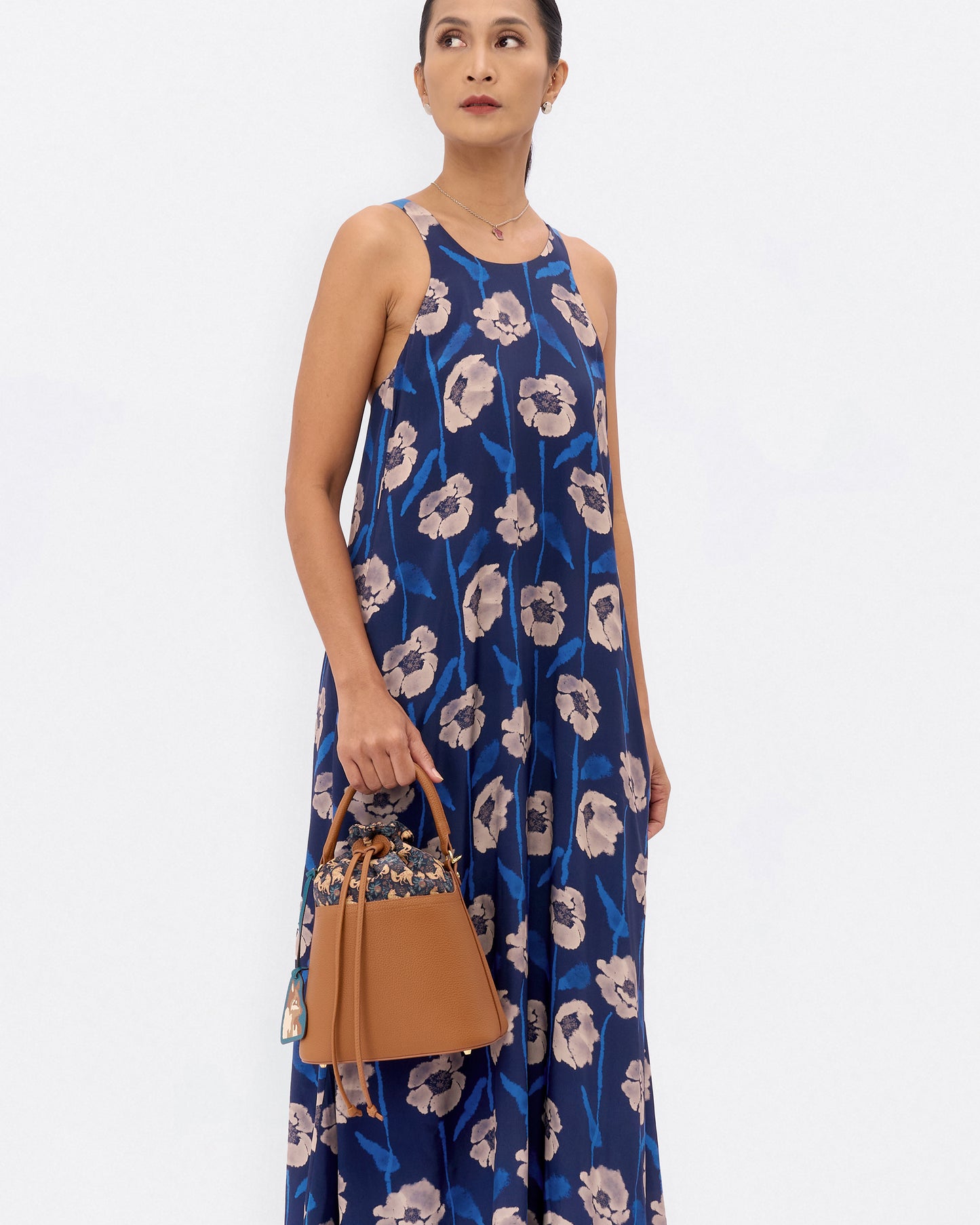 Kitsune Bucket Bag Brown