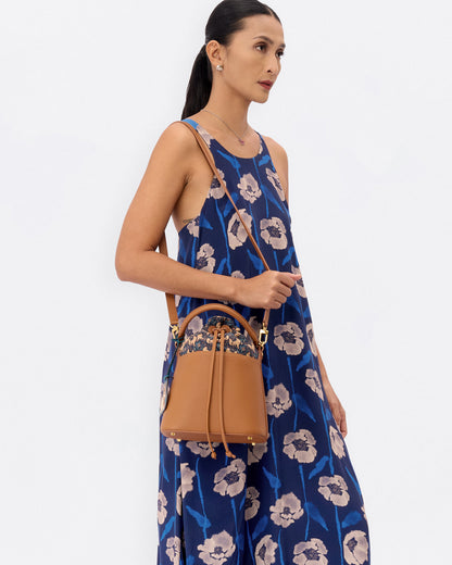 Kitsune Bucket Bag Brown