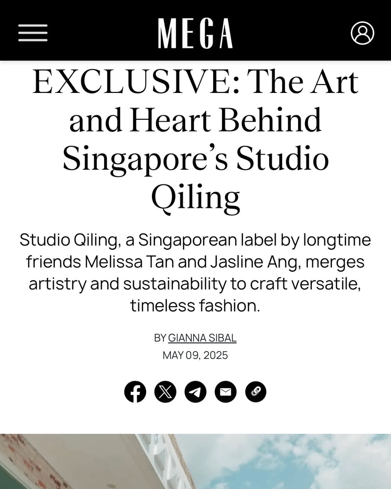 MEGA Magazine feature on Studio Qiling