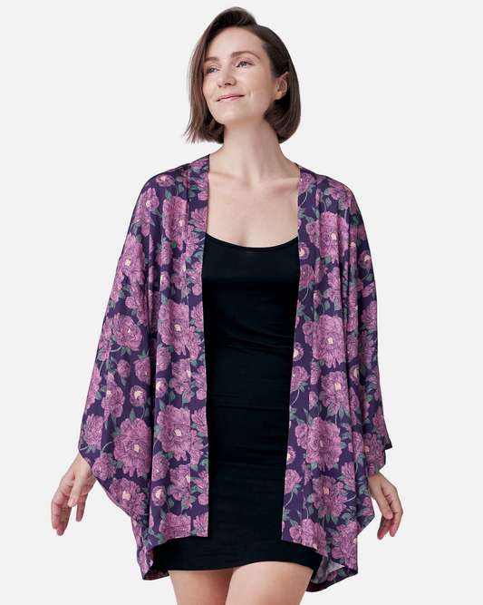 Studio Qiling Silk Blend Kimonos