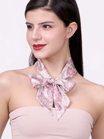 Serpentine Blossom Silk Bandeau 120