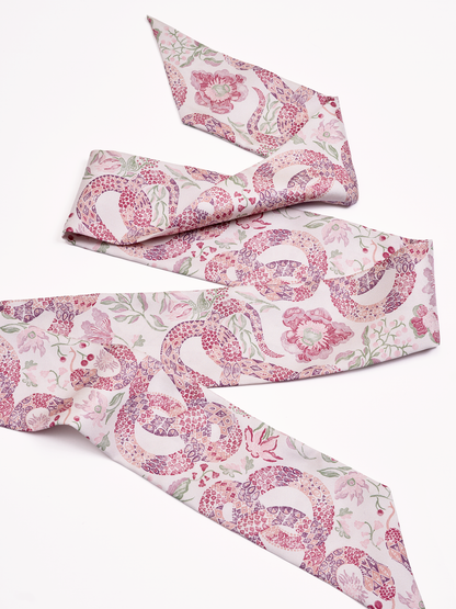 Serpentine Blossom Silk Bandeau 120