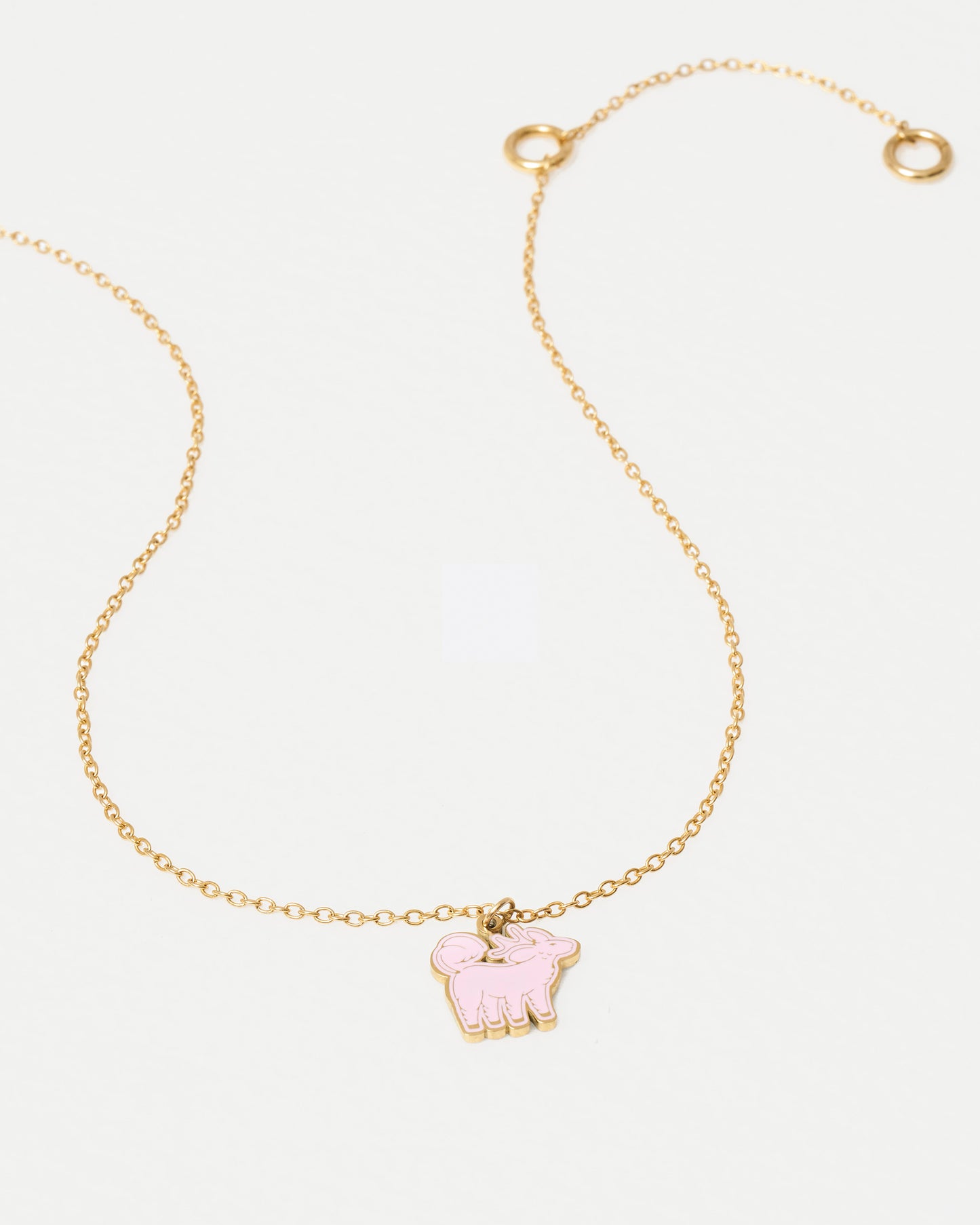 Qiling Duo Necklace Gold