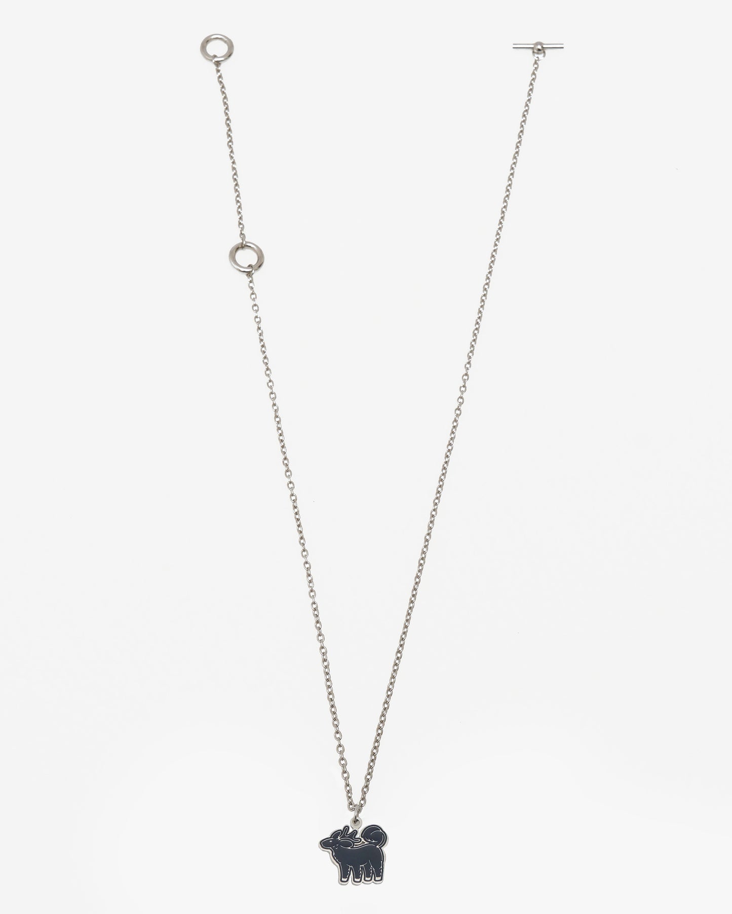 Qiling Duo Necklace Silver