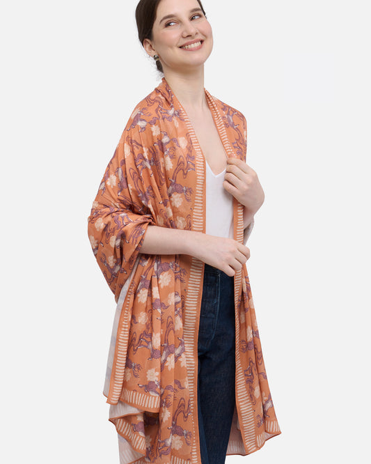 Qiling Mauve Pareo