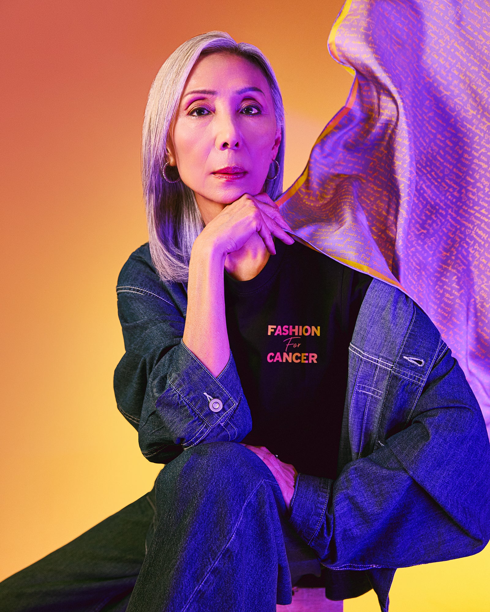 Studio Qiling fundraising for Fashion for Cancer - Stories of Hope