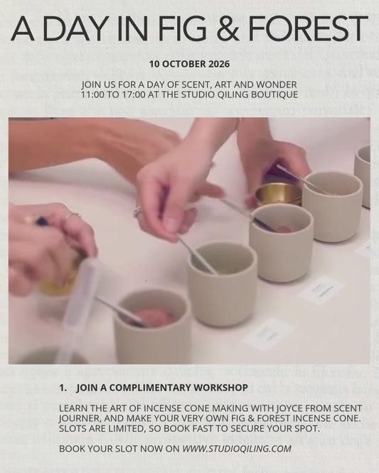 Studio Qiling x Scent Journer - A Day in Fig & Forest