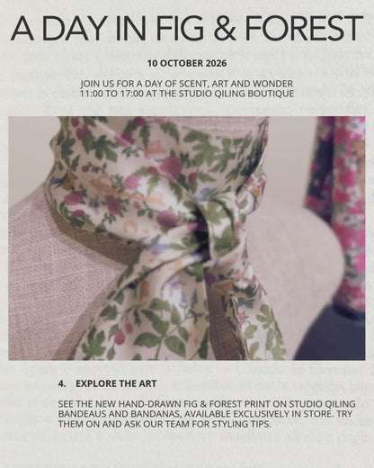 Studio Qiling x Scent Journer - A Day in Fig & Forest